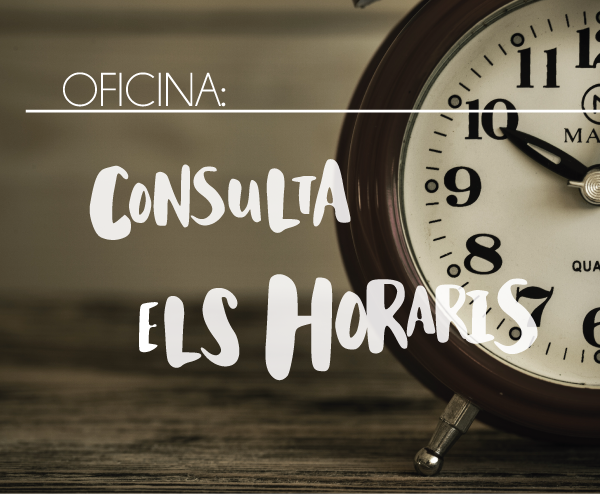 Slider consulta els horaris